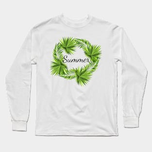 Tropical summer Long Sleeve T-Shirt